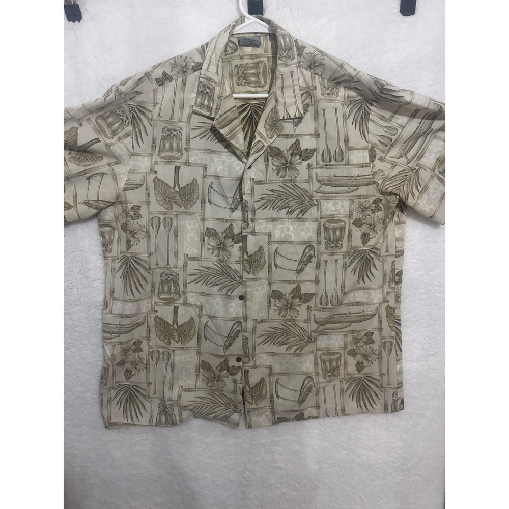 Royal Creations Hawaii Aloha Shirt Hawaiian‎ Print XL Tropical